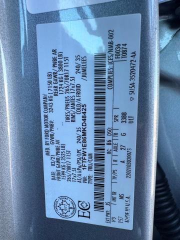 2021 FORD F150 SUPER - 1FTFW1E86MKD48425