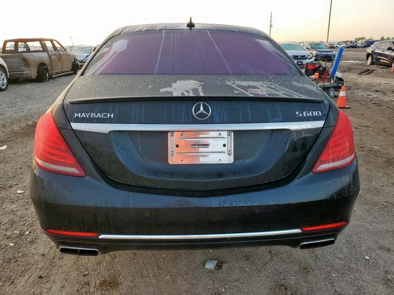 2015 MERCEDES-BENZ S S600 - WDDUG7GB9FA138237
