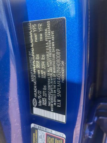 2022 HYUNDAI ELANTRA SE - 5NPLM4AG2NH080089