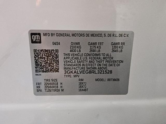 2024 GMC TERRAIN SL 3GKALVEG8RL321528
