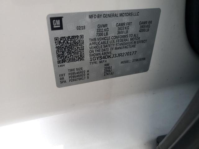 2018 CADILLAC ESCALADE P #3308421276