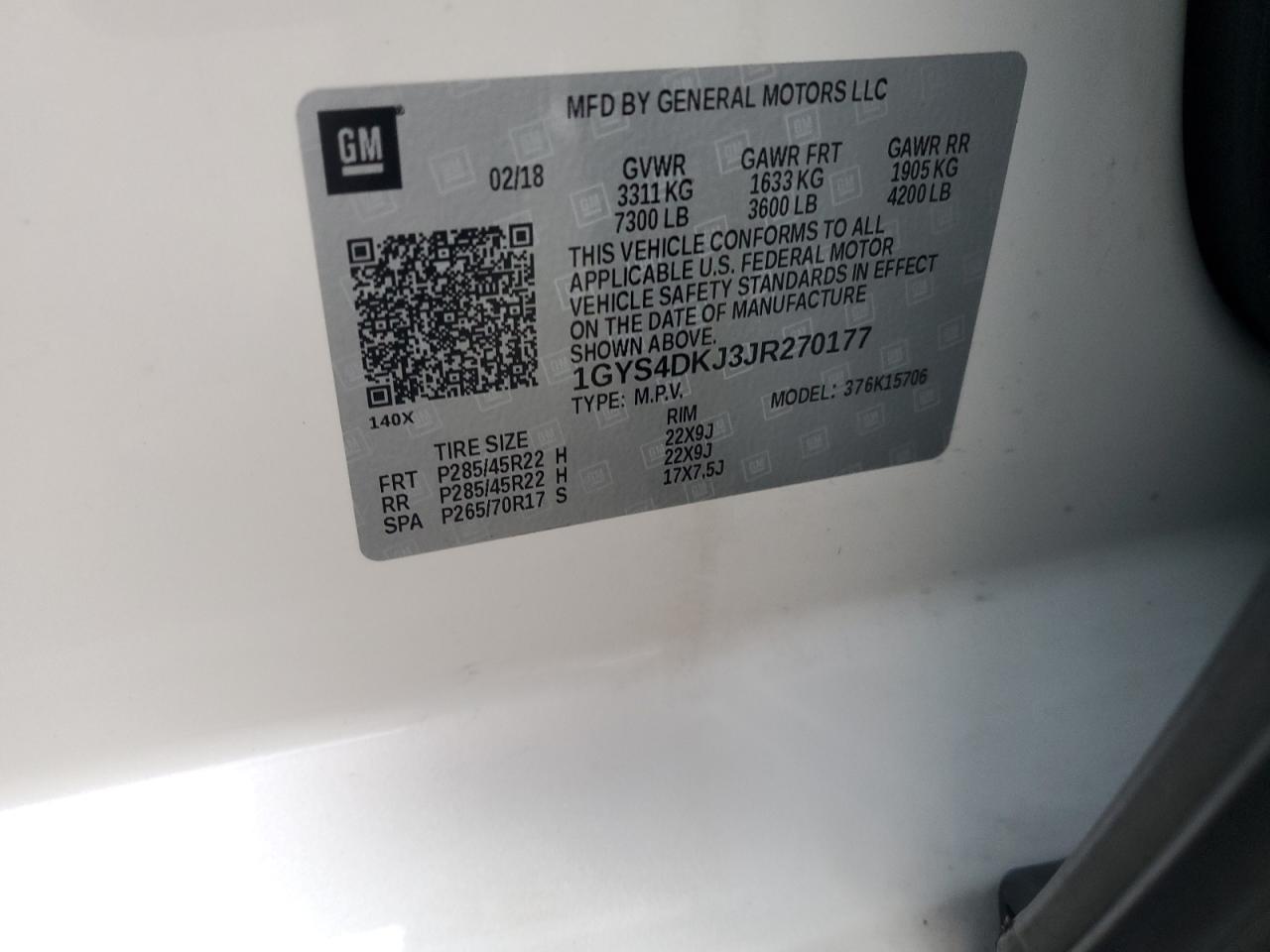 CADILLAC ESCALADE PLATINUM