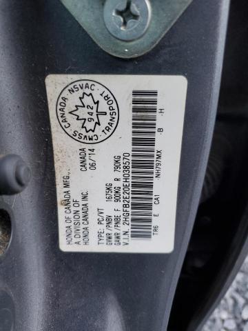 2014 HONDA CIVIC DX - 2HGFB2E20EH038570