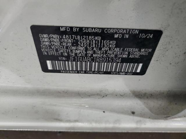 2024 SUBARU IMPREZA - JF1GUABC1R8915394