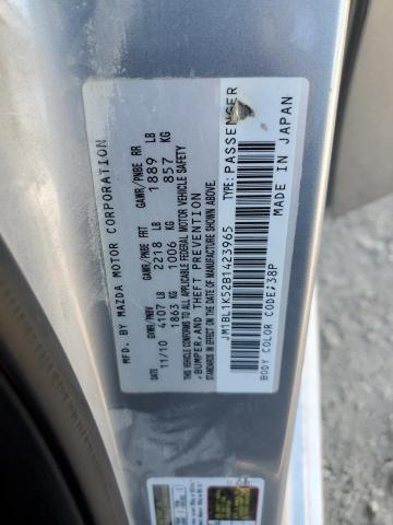 2011 MAZDA 3 S - JM1BL1K52B1423965