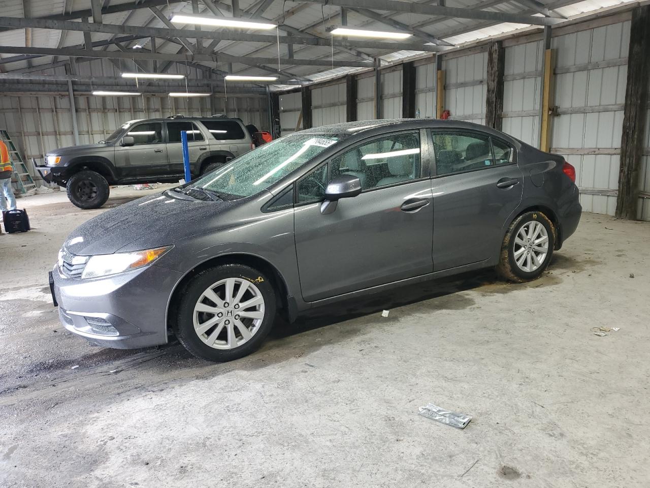 Lot #3291397167 2012 HONDA CIVIC EXL