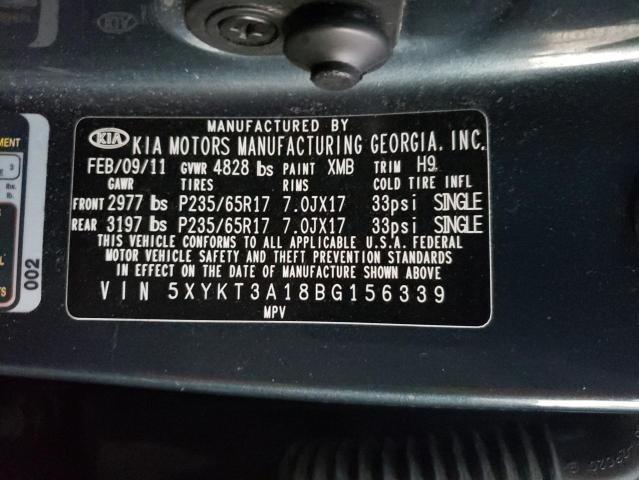 2011 KIA SORENTO BASE #3301791344