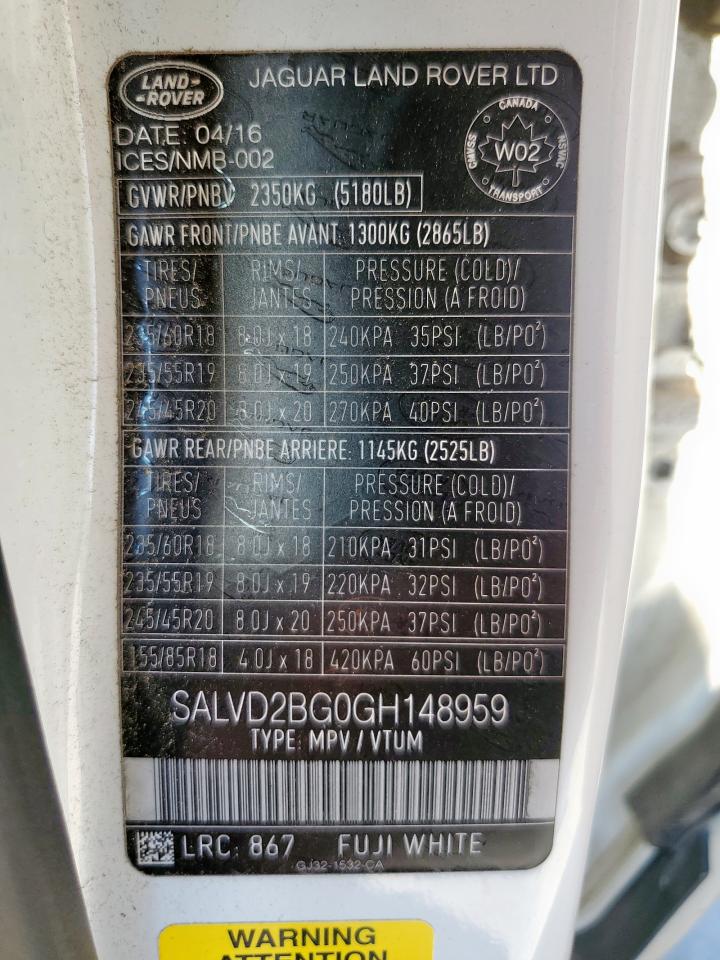 LAND ROVER RANGE ROVER HSE DYNAMIC