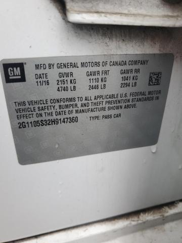 2017 CHEVROLET IMPALA LT #3278661933