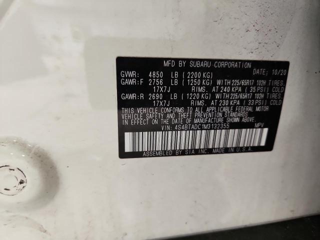 2021 SUBARU OUTBACK PREMIUM #3301868979