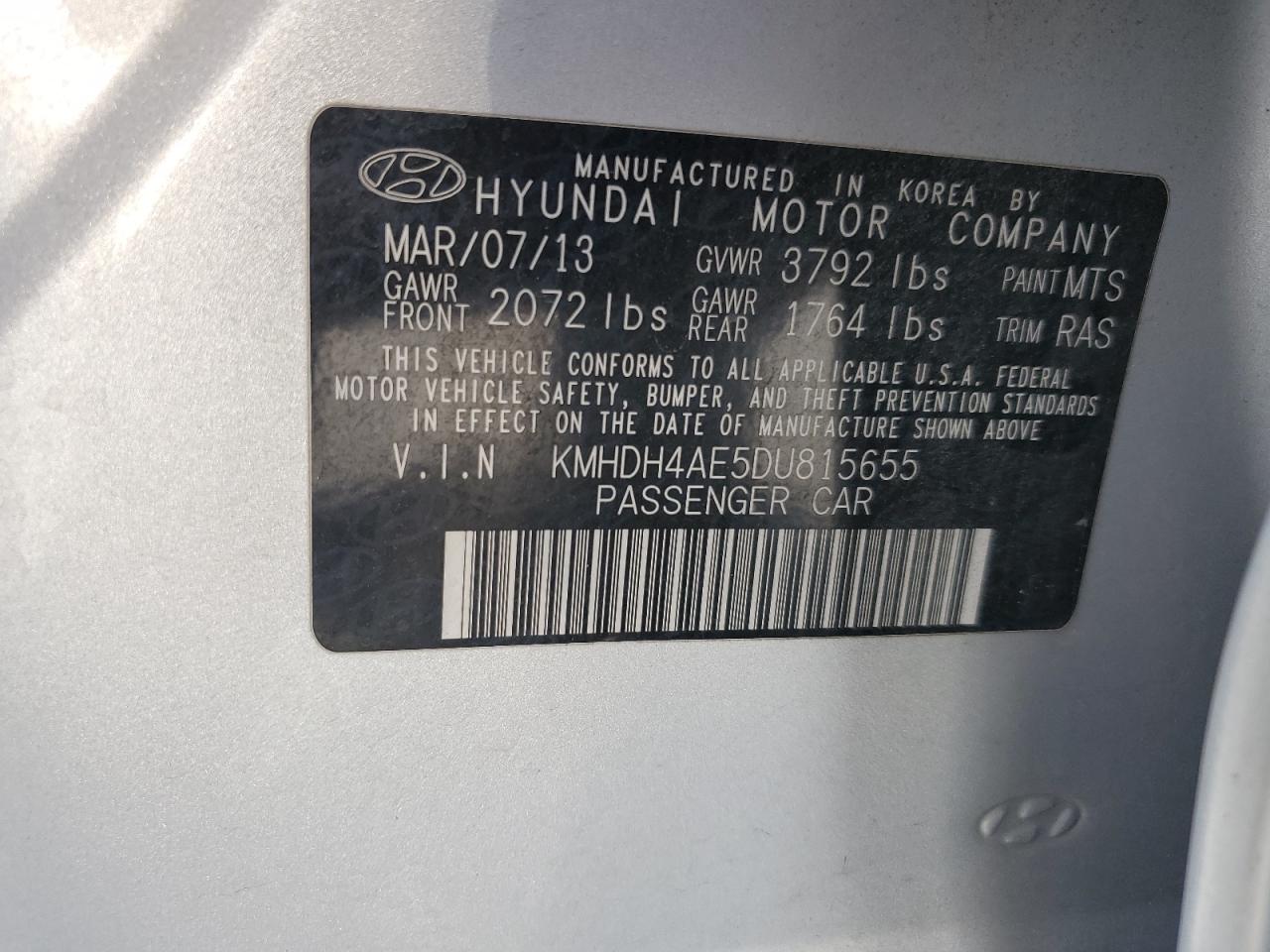 HYUNDAI ELANTRA GLS