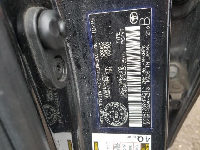 2016 TOYOTA SCION IM - JTNKARJE0GJ513575