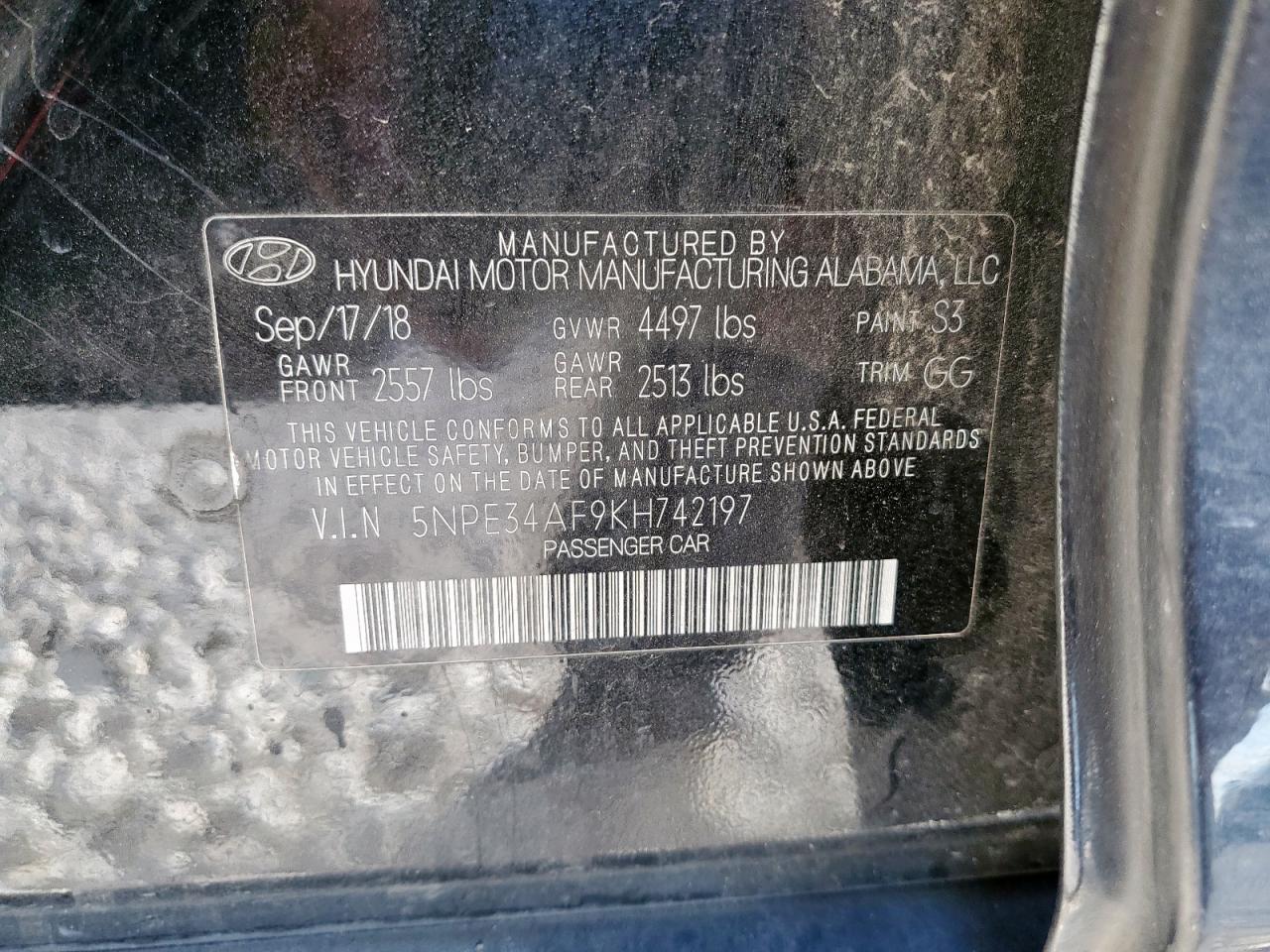 HYUNDAI SONATA LIMITED