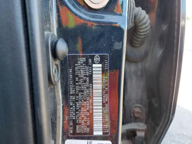 2018 TOYOTA CAMRY L - 4T1B11HK7JU508540