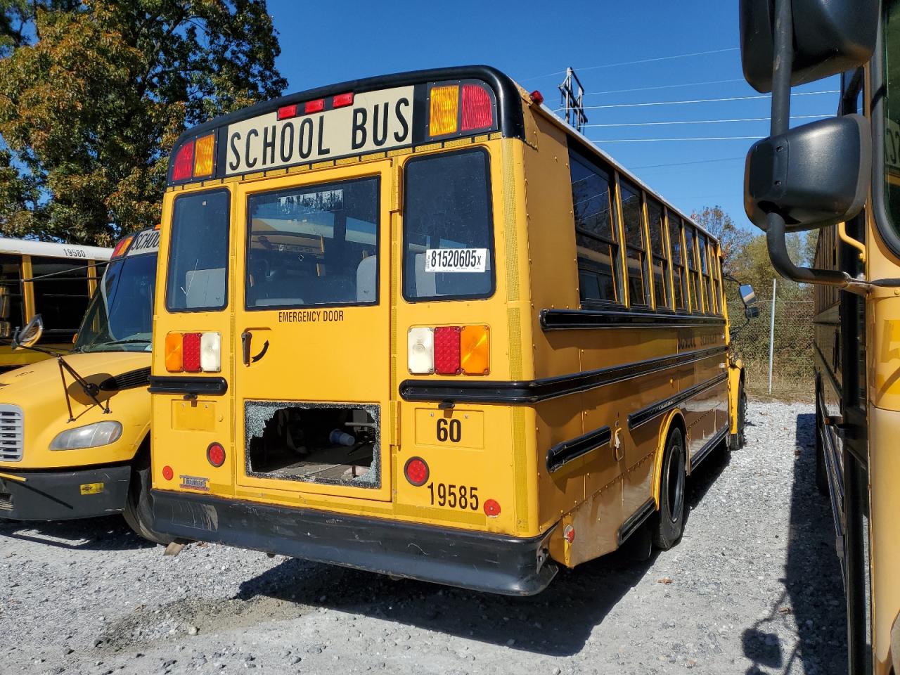 Lot #3273801363 2011 THOMAS SAF-T-LINER C2