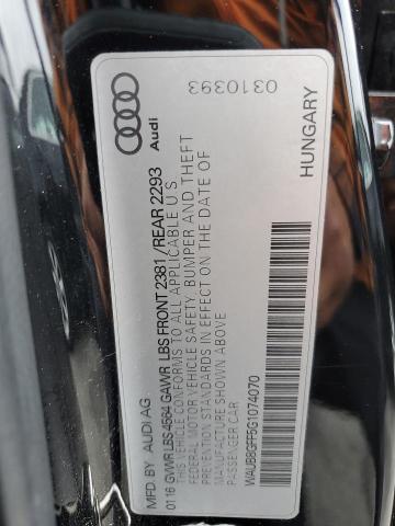 2016 AUDI A3 PREMIUM - WAUB8GFF5G1074070