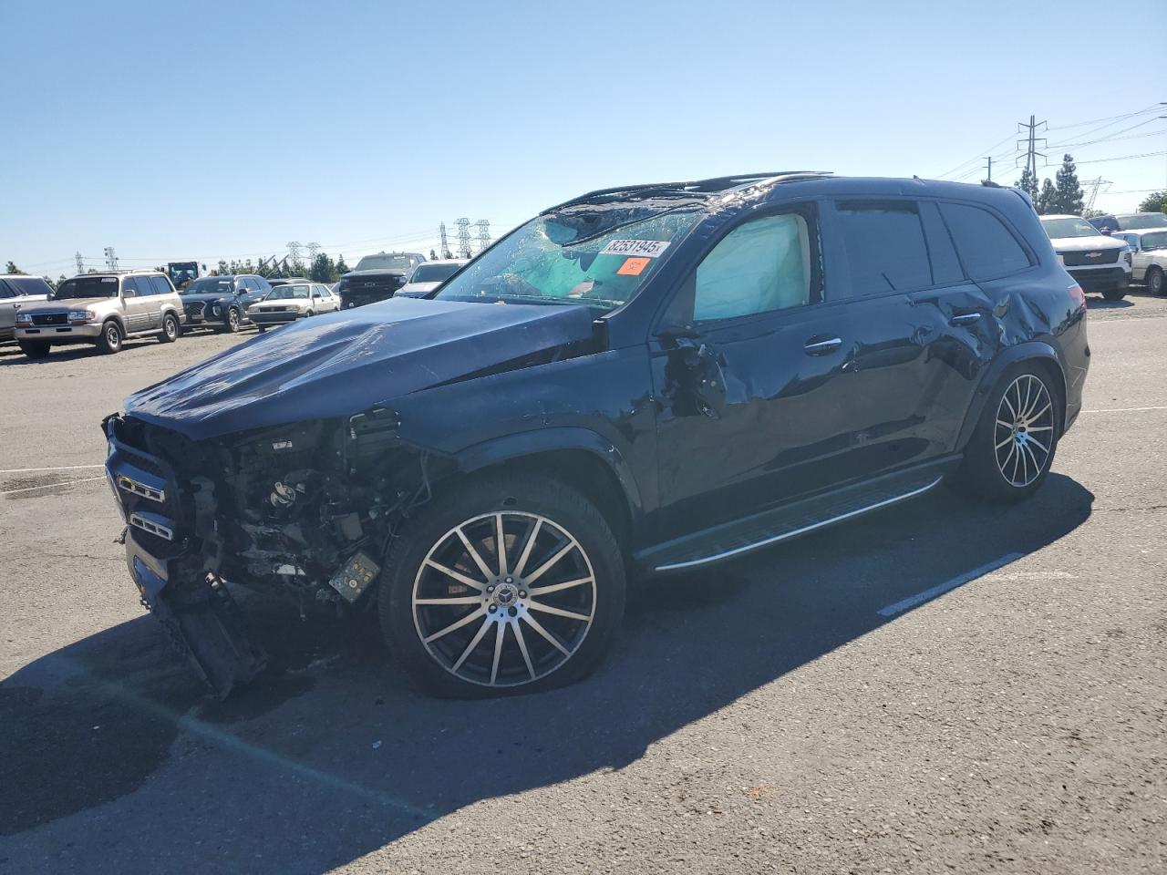 Lot #3311839187 2022 MERCEDES-BENZ GLS 450 4M