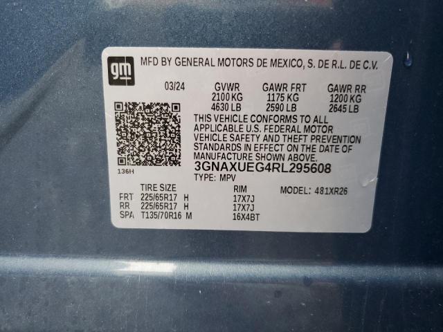 2024 CHEVROLET EQUINOX LT - 3GNAXUEG4RL295608