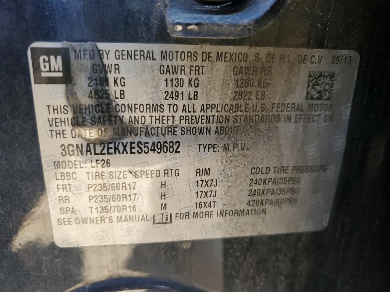 CHEVROLET CAPTIVA LS