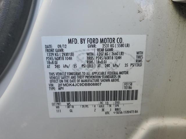 2013 FORD EDGE SEL #3284011817