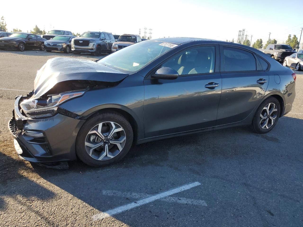 Lot #3302700012 2021 KIA FORTE FE