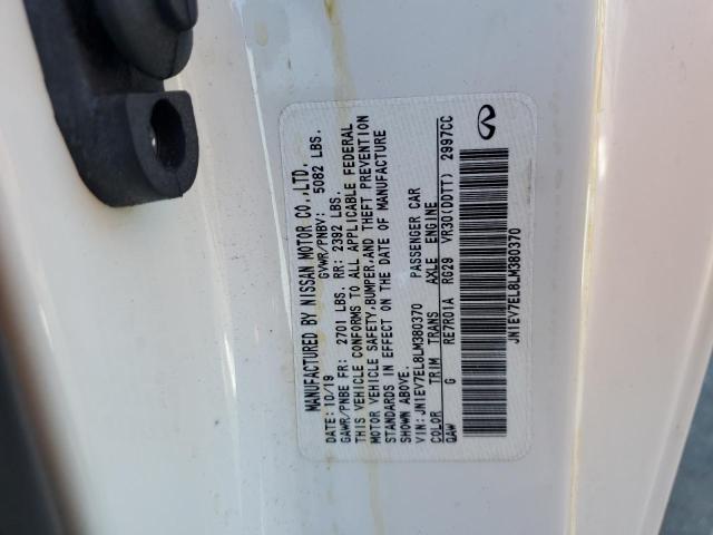 2020 INFINITI Q60 PURE JN1EV7EL8LM380370