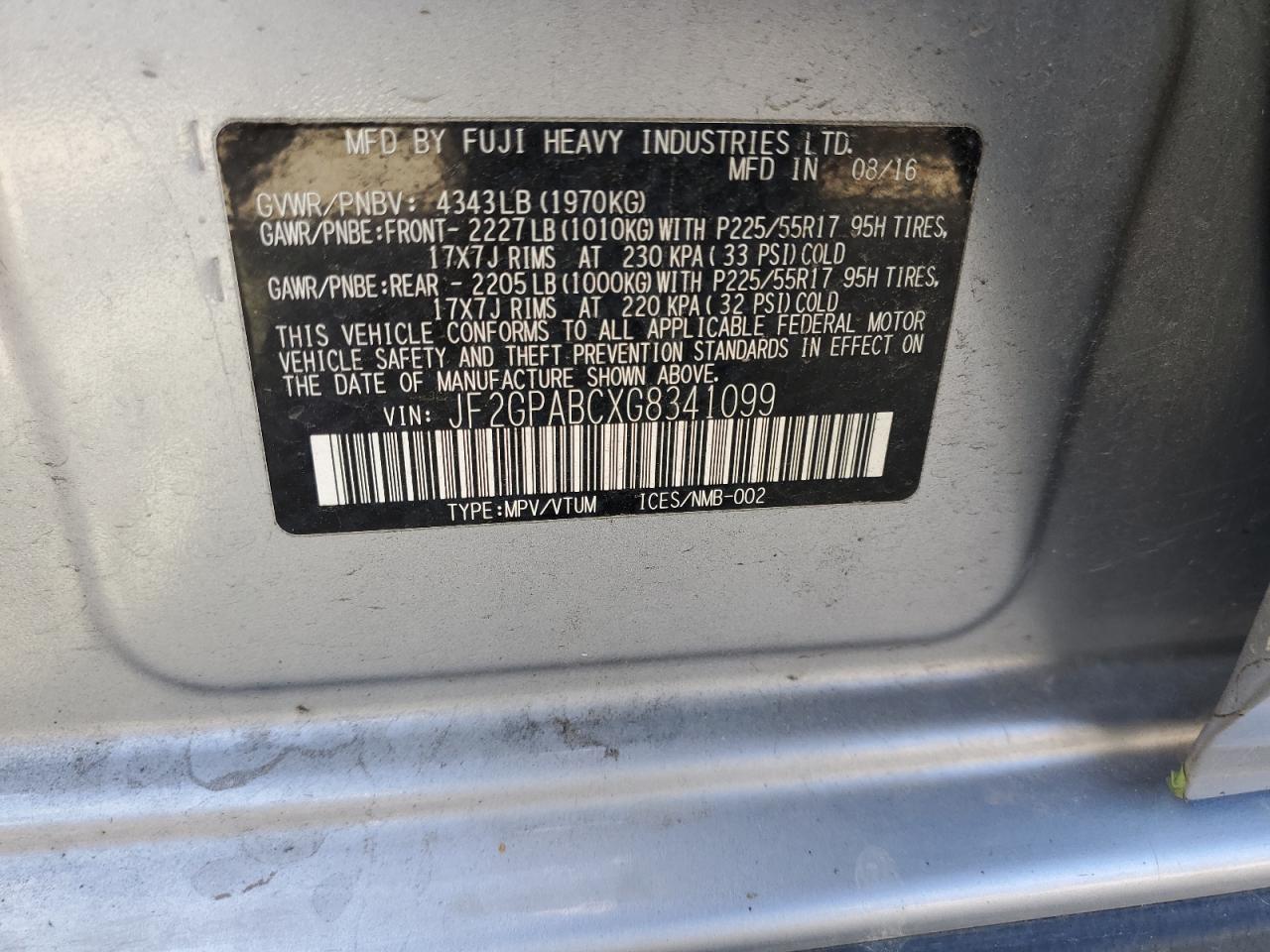 SUBARU CROSSTREK PREMIUM