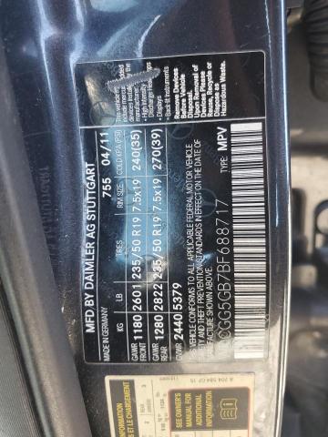 2011 MERCEDES-BENZ GLK 350 - WDCGG5GB7BF688717