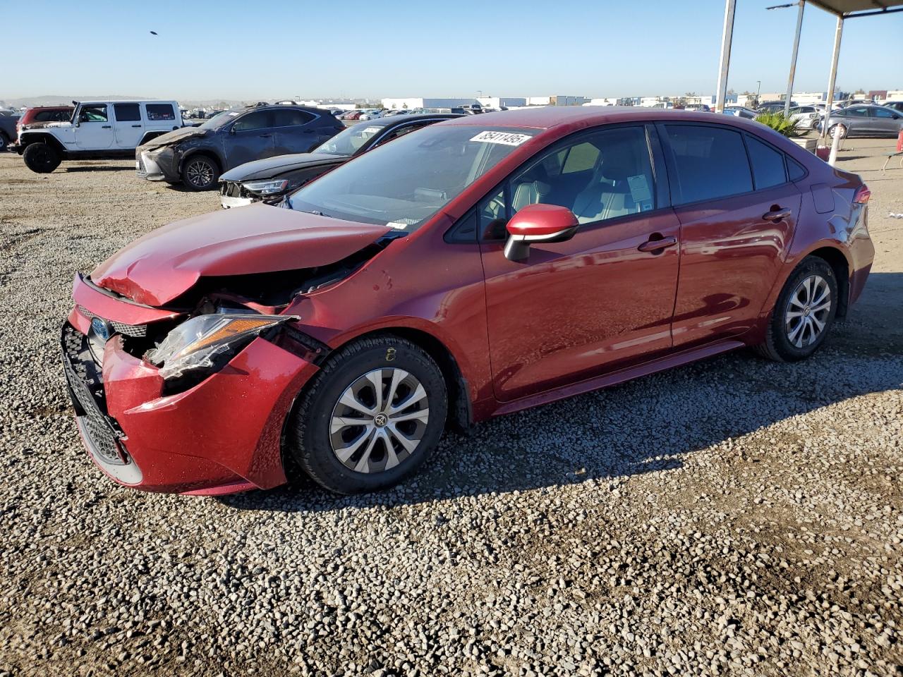 Lot #3303599933 2022 TOYOTA COROLLA LE