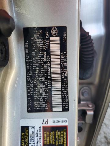 2016 TOYOTA CAMRY LE - 4T1BF1FK6GU164034