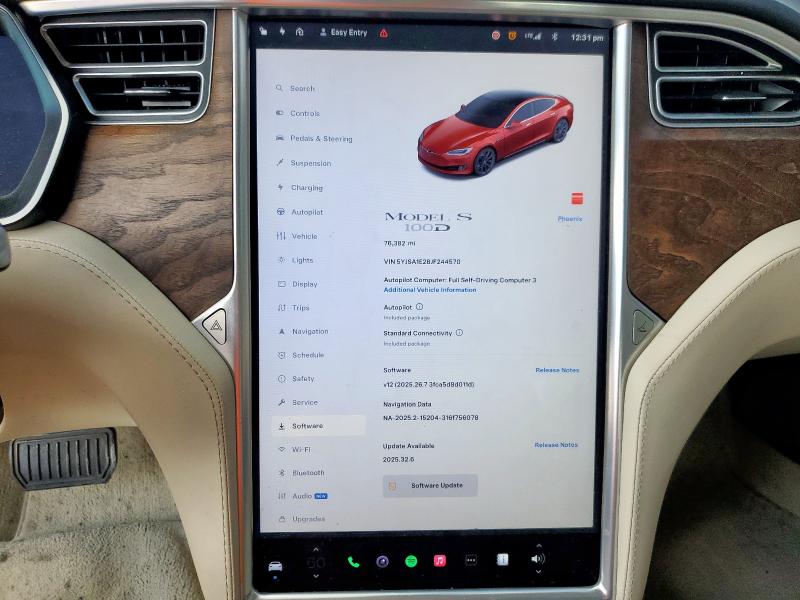 2018 TESLA MODEL S #3291477974