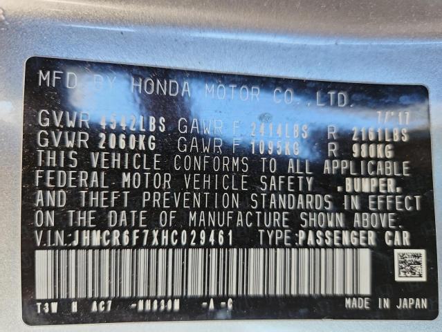 2017 HONDA ACCORD TOU - JHMCR6F7XHC029461