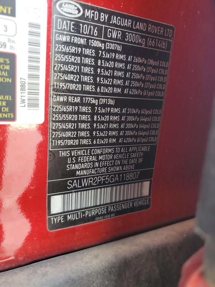 LAND ROVER RANGE ROVER HSE