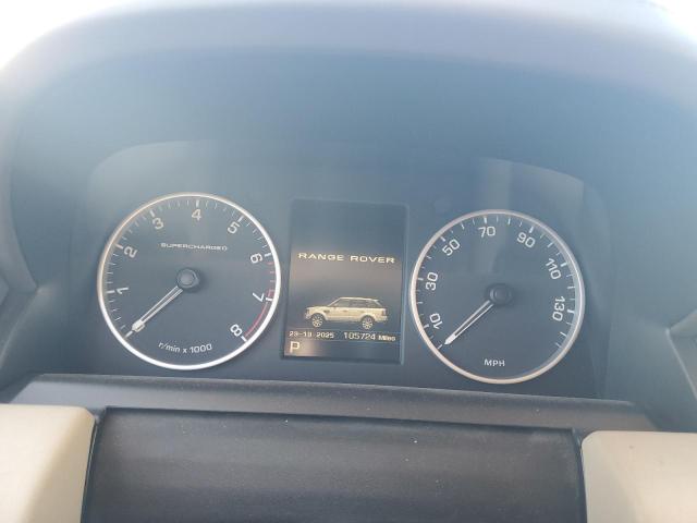 2012 LAND ROVER RANGE ROVE - SALSH2E41CA739247