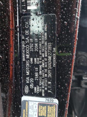 2021 KIA FORTE GT L - 3KPF34AD4ME271893