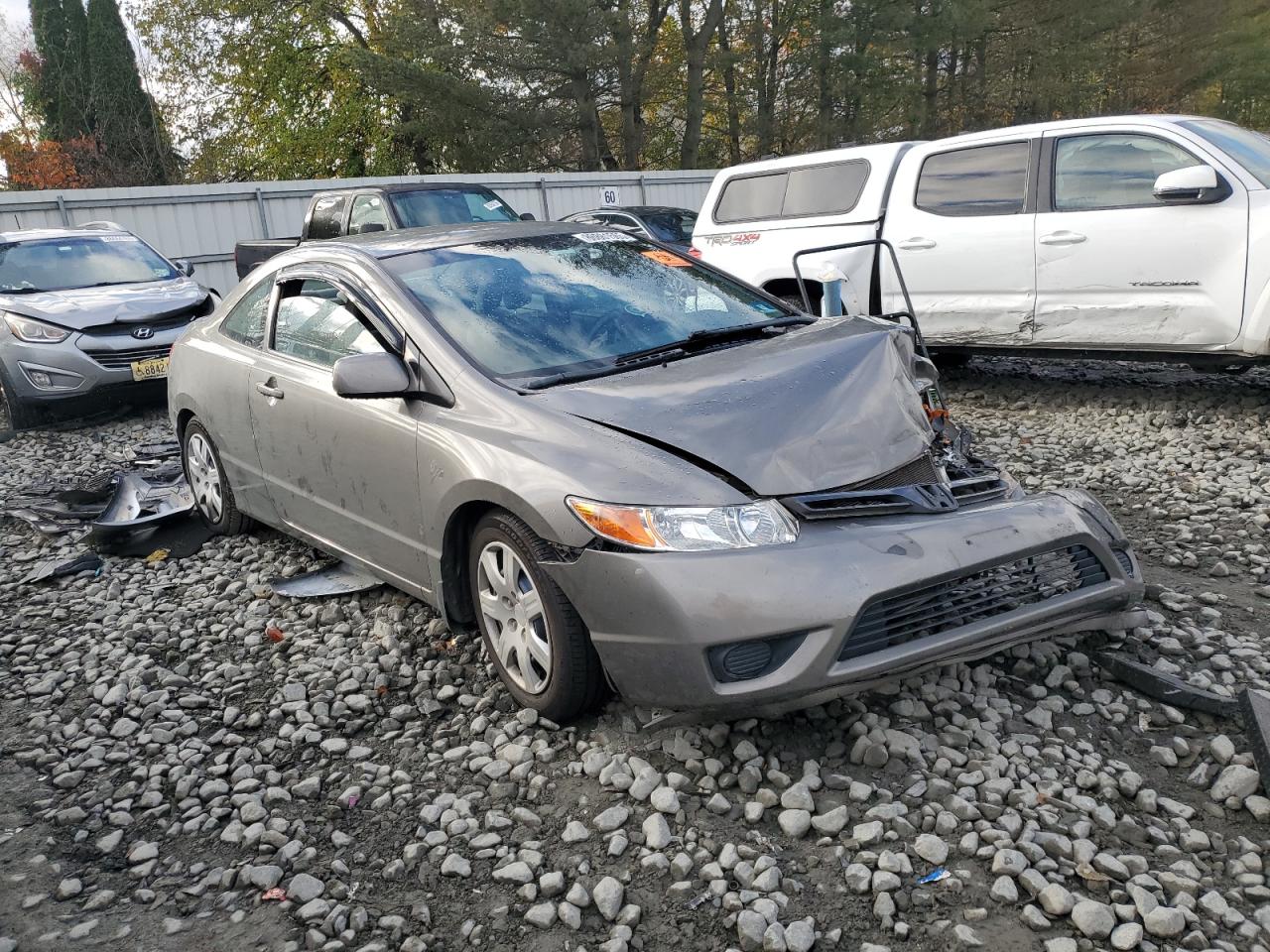 Lot #3310396954 2008 HONDA CIVIC LX