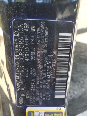 2017 KIA OPTIMA LX - KNAGT4L37H5151951