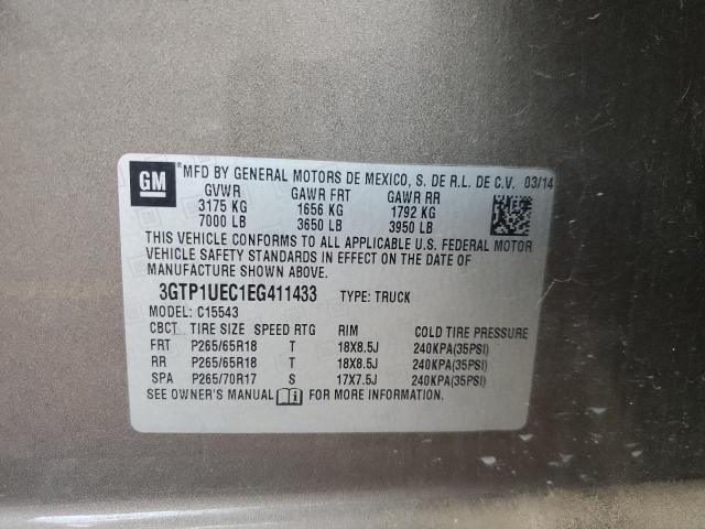 2014 GMC SIERRA C15 #3278736610