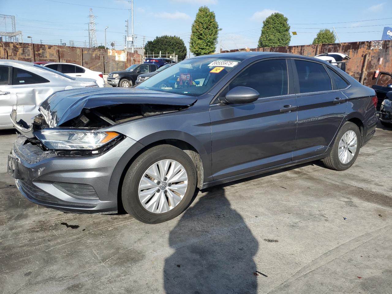 Lot #3309608562 2019 VOLKSWAGEN JETTA S