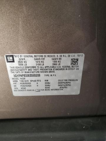 2014 CADILLAC SRX PERFOR #3298095128