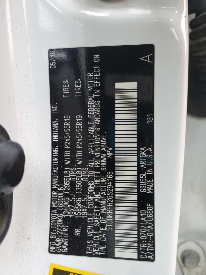 TOYOTA HIGHLANDER LIMITED