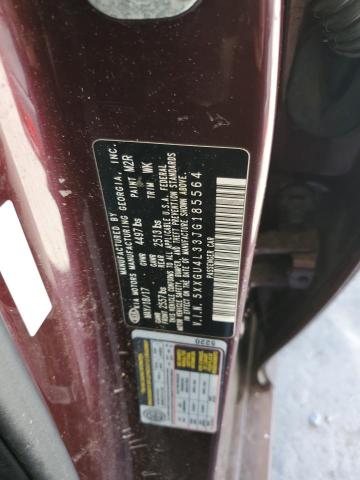 2018 KIA OPTIMA EX 5XXGU4L33JG185564