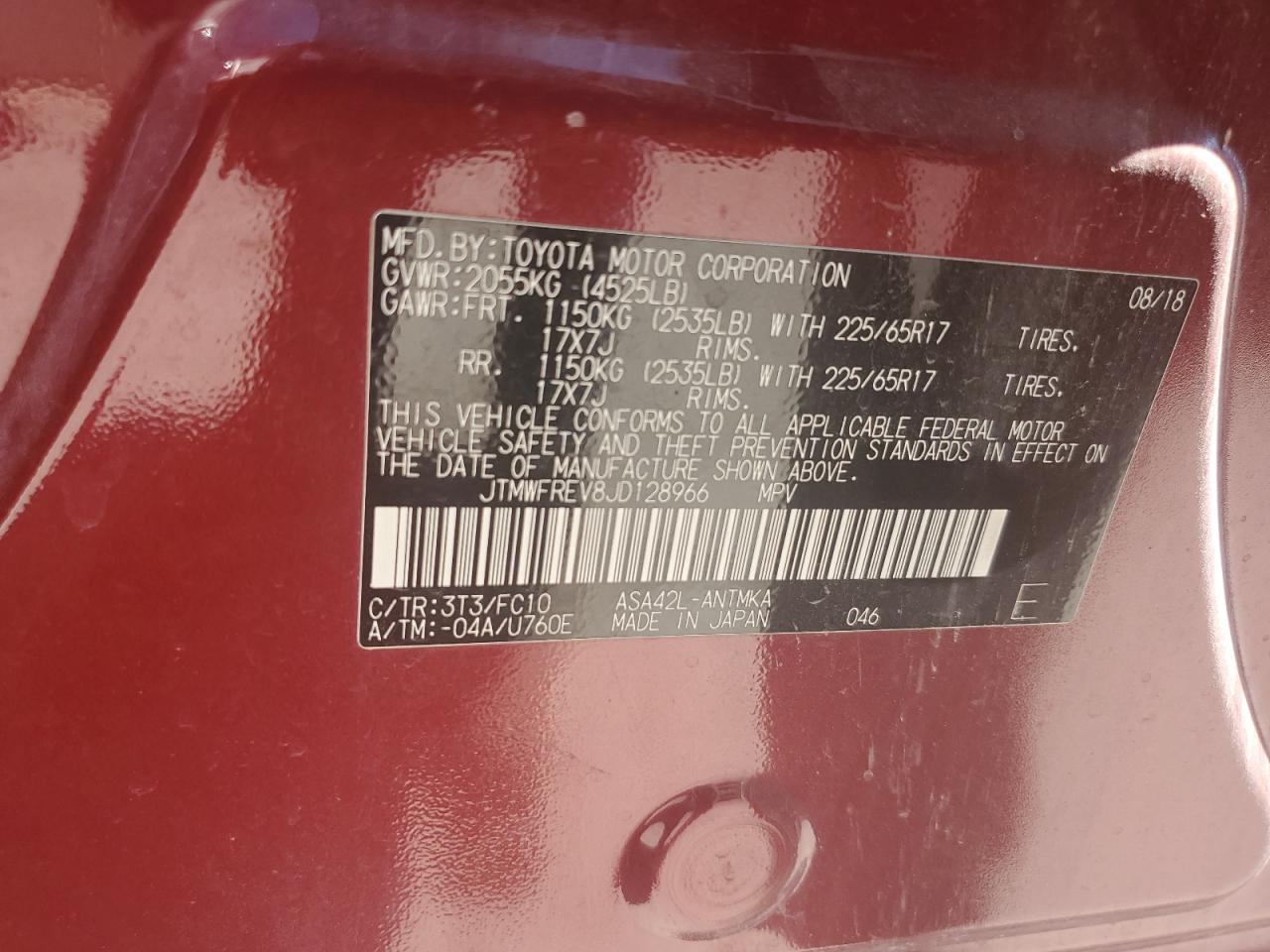 TOYOTA RAV4 ADVENTURE