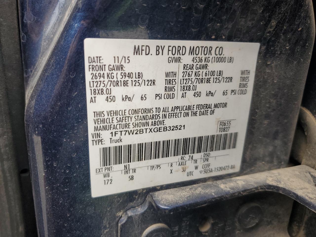 FORD F-250 SUPER DUTY