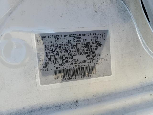 2020 NISSAN VERSA S - 3N1CN8DV1LL830256