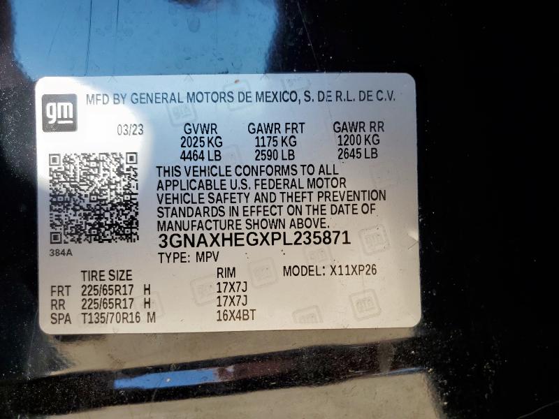 2023 CHEVROLET EQUINOX LS #3301446510