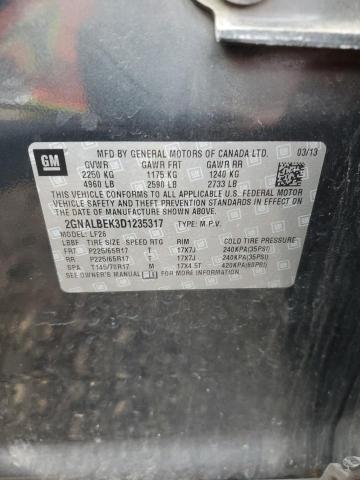 2013 CHEVROLET EQUINOX LS - 2GNALBEK3D1235317