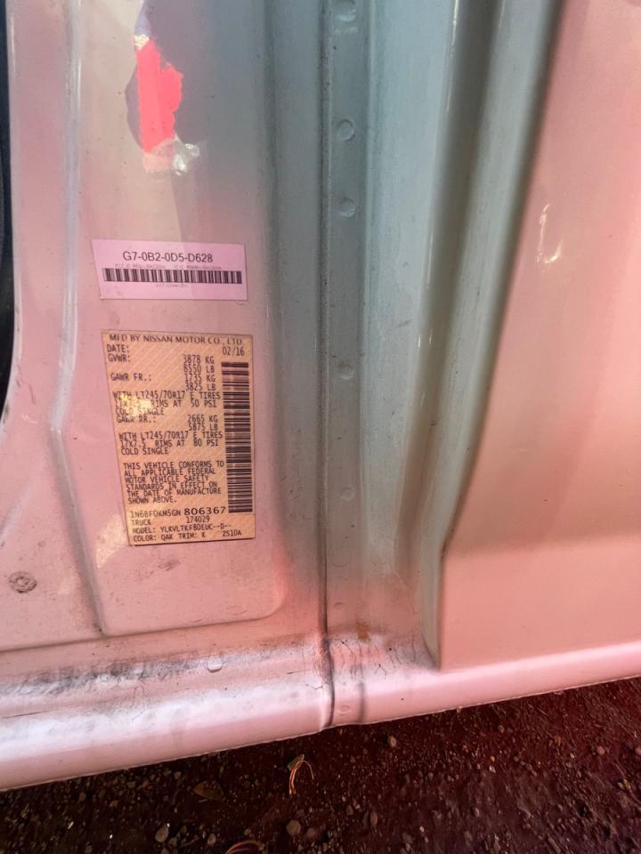 NISSAN NV1500 1500 S