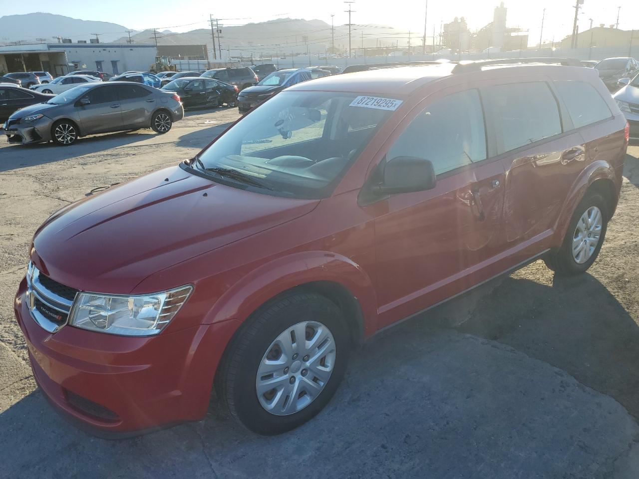 Lot #3296989846 2016 DODGE JOURNEY SE