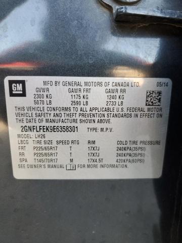 2014 CHEVROLET EQUINOX LT #3287899261